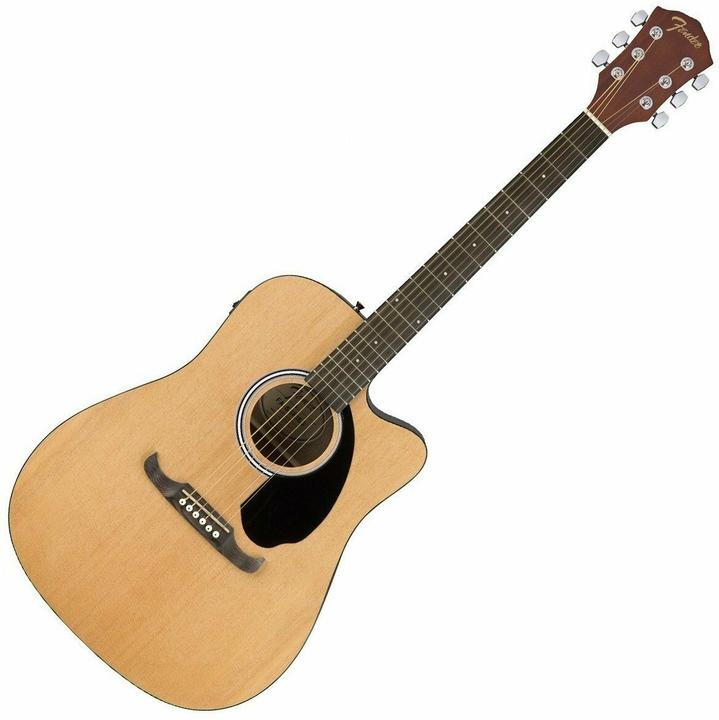 Produktbild Fender FA-125CE Dreadnought WN Natural elektrisch-akoestische westerngitaar met FE-A2 Preamp (Schutzblech vorne)