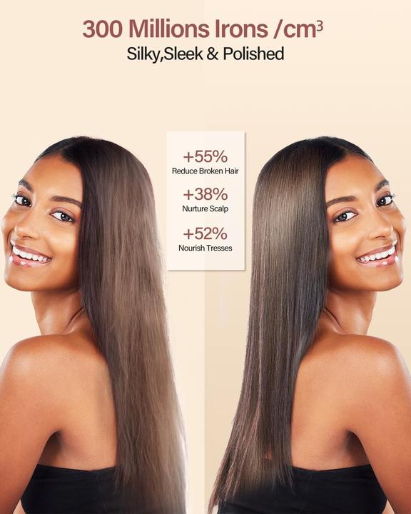 Immagine prodotto Dewily Asciugacapelli con diffusore magnetico, motore brushless 110000 rpm, 300 milioni ioni negativi