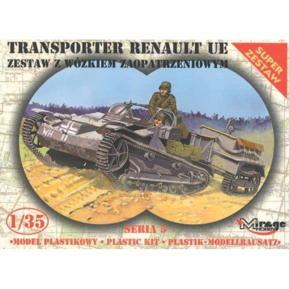 Mirage Hobby Renault UE + Universal Transportanhänger
