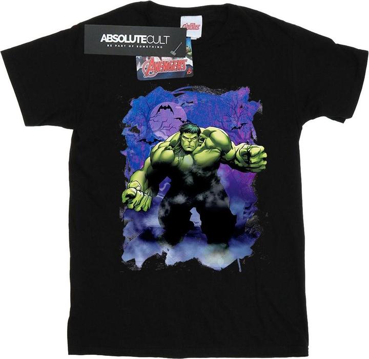 Produktbild Hulk Halloween Spooky Forest Baumwolle Boyfriend TShirt (XXL)