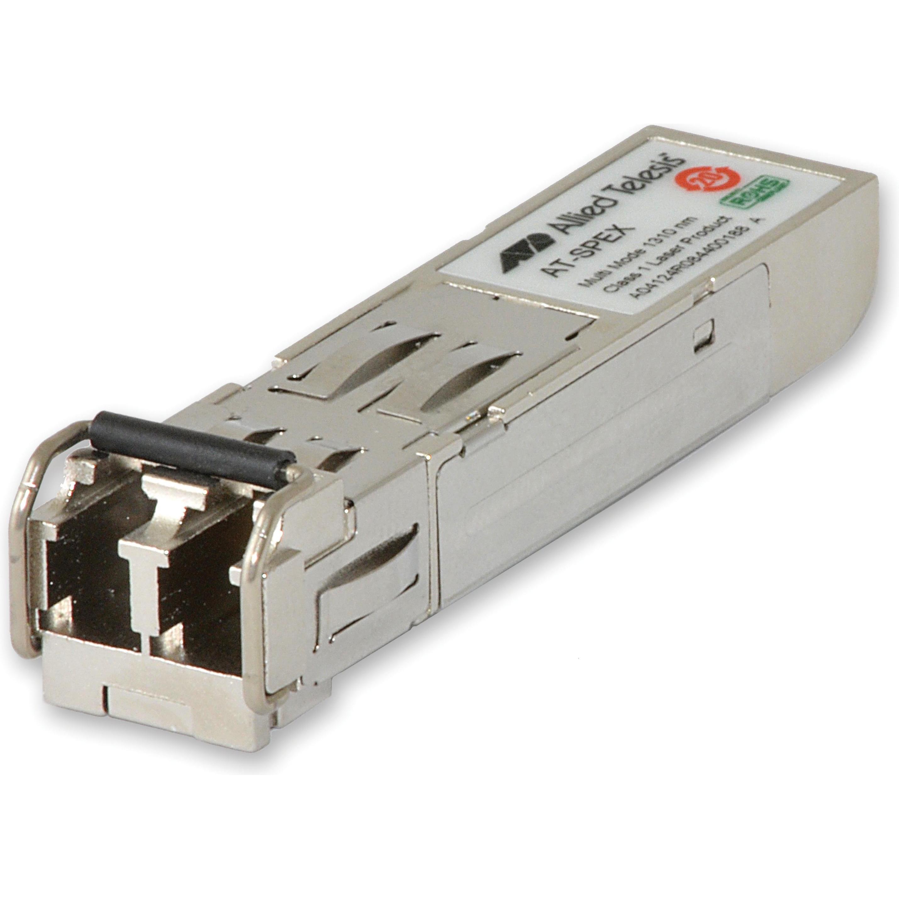 Allied Telesis 1000BASE SMALLFORM PLUGGABLE, Transceiver, Silber