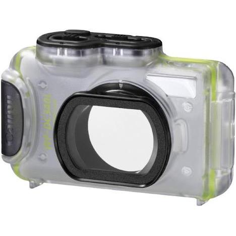 Canon WP-DC340L, Allwettergehäuse (Unterwassergehäuse, ixus 500 hs), Kameraschutz, Schwarz, Transparent