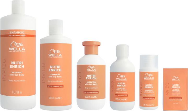 Actual product image Wella Invigo Nutri-Enrich Shampoo (50 ml, Liquid shampoo)