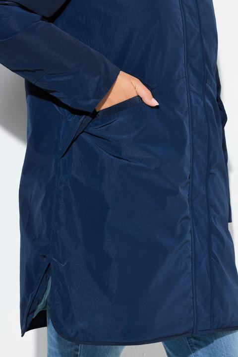 Image du produit Ulla Popken Parka technique HYPRAR à capuche, modèle imperméable (50, 52)
