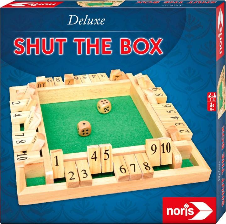 Produktbild Noris Shut the Box Deluxe (Deutsch, Englisch, Französisch, Italienisch, 1 - 4 Spieler)