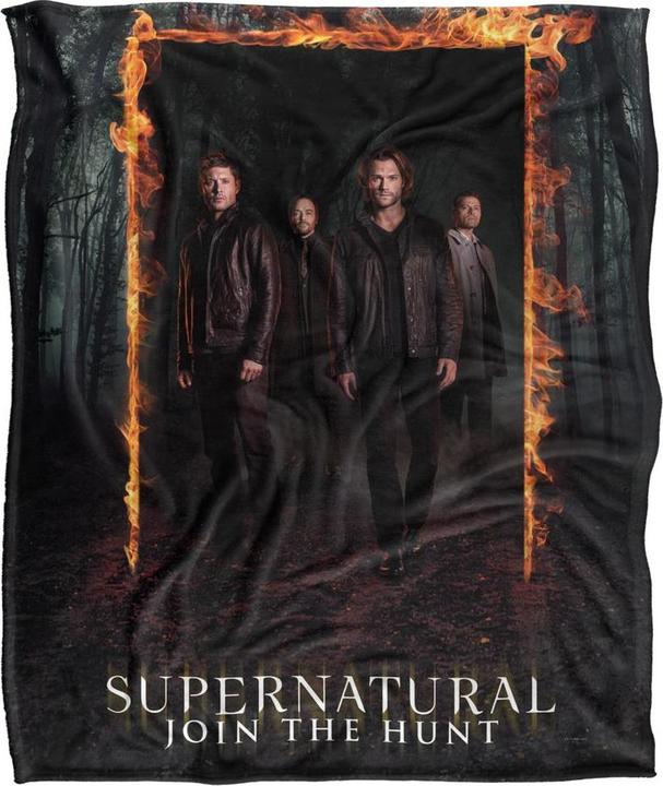 Actual product image Supernatural Join The Hunt Blanket