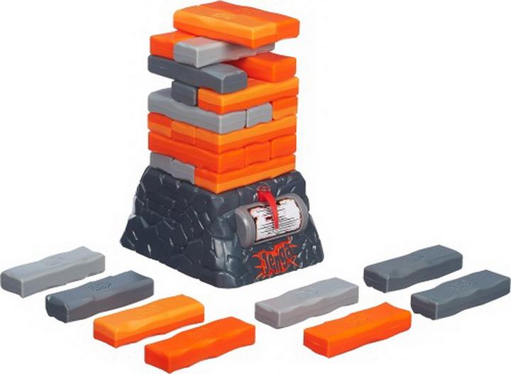 Productafbeelding Hasbro Jenga schudt! (Duits, Frans, Italiaans, 1 - 6 Spelers)