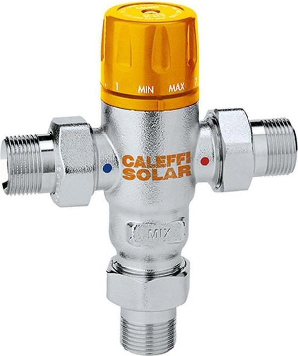 Caleffi Solar thermostatic mixing valve f Input temperatures b 100 degreesC 3/4Zo