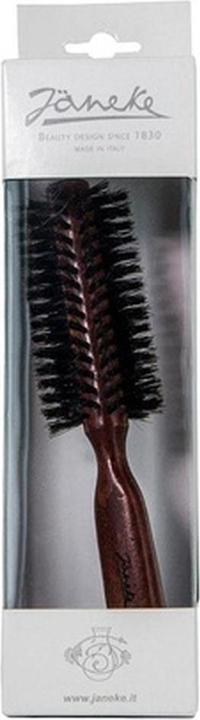 Image du produit Jäneke Brosse pour le corps en bois foncé Bubinga avec poils noirs