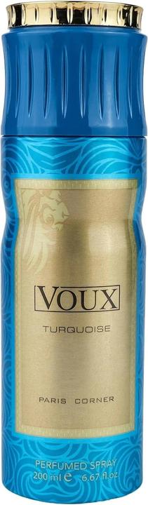 Produktbild Paris Corner Voux Turquoise 200ml Deodorant Spray (Spray, 200 ml)