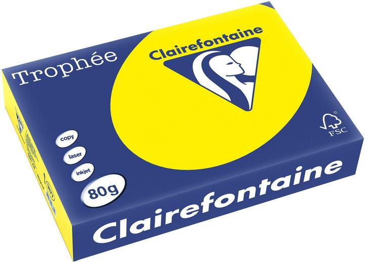 Image du produit Clairefontaine Papier universel couleur (A4, 500 feuilles, 80 g/m²)