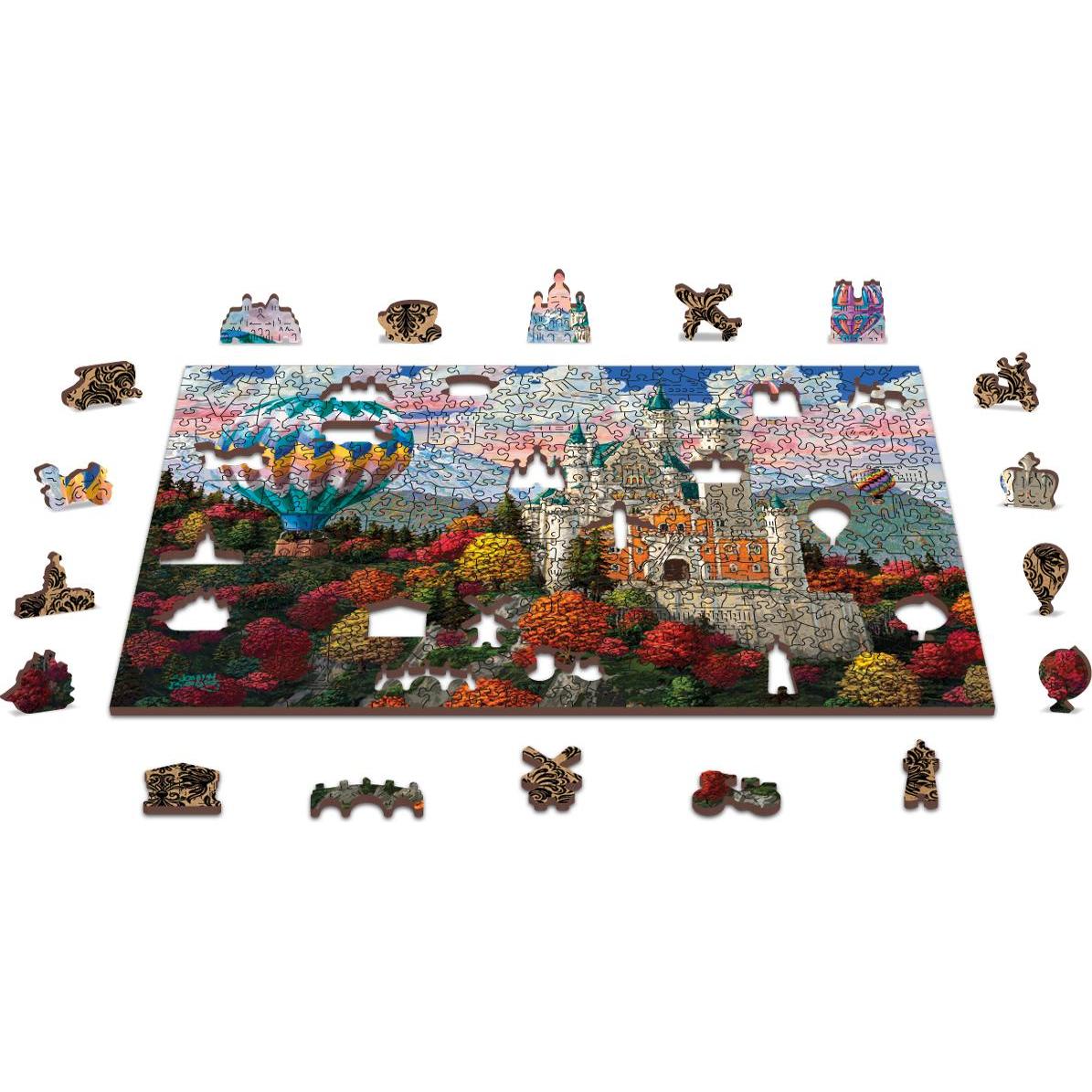 Thumbnail - WoodenCity The Neuschwanstein Castle (750 Teile)