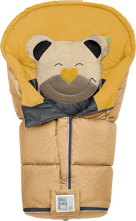 Produktbild Odenwälder Mucki Fuss-Sack L Fashion Modern Blizzard Dark Mustard 2022/23