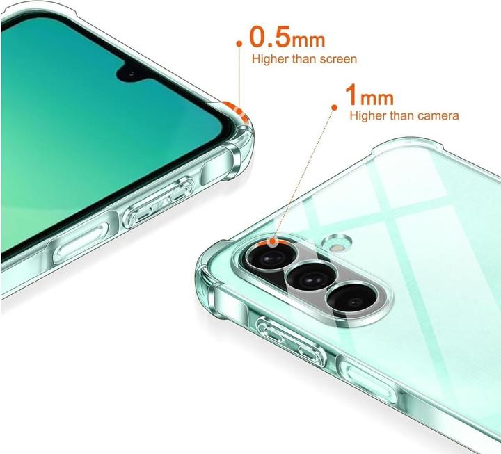Produktbild Screenguard Crystal Soft Airbag Bumper Hülle (Samsung Galaxy A26)