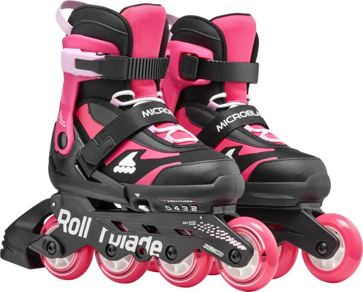 Produktbild Rollerblade Inline-Skates Microblade Schwarz/Pink, 33-36.5 (33, 36.5)
