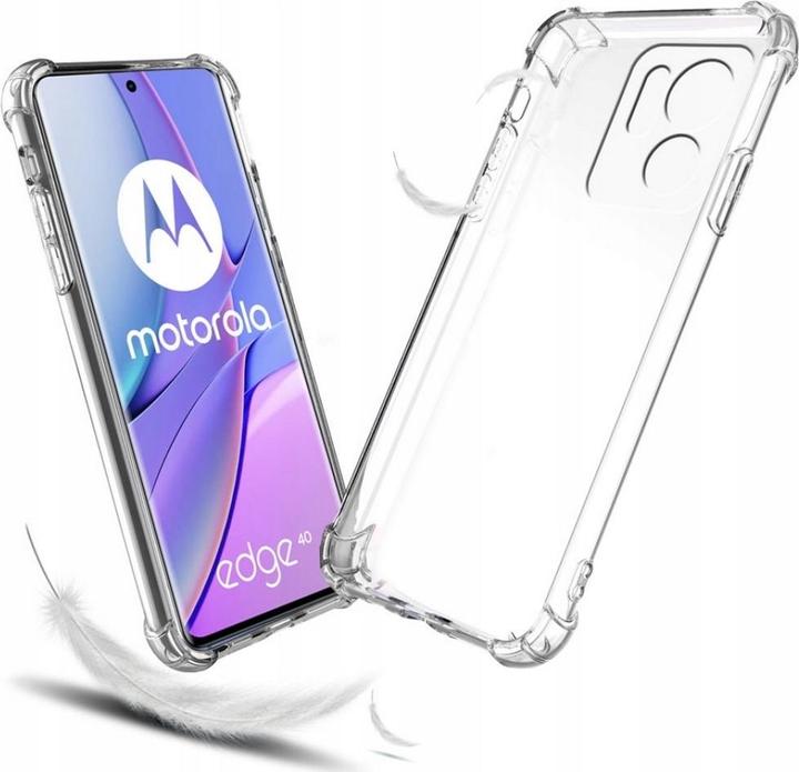 Immagine prodotto Screenguard Motorola Edge 40 Custodia Crystal Soft Airbag Bumper (Motorola Edge 40)