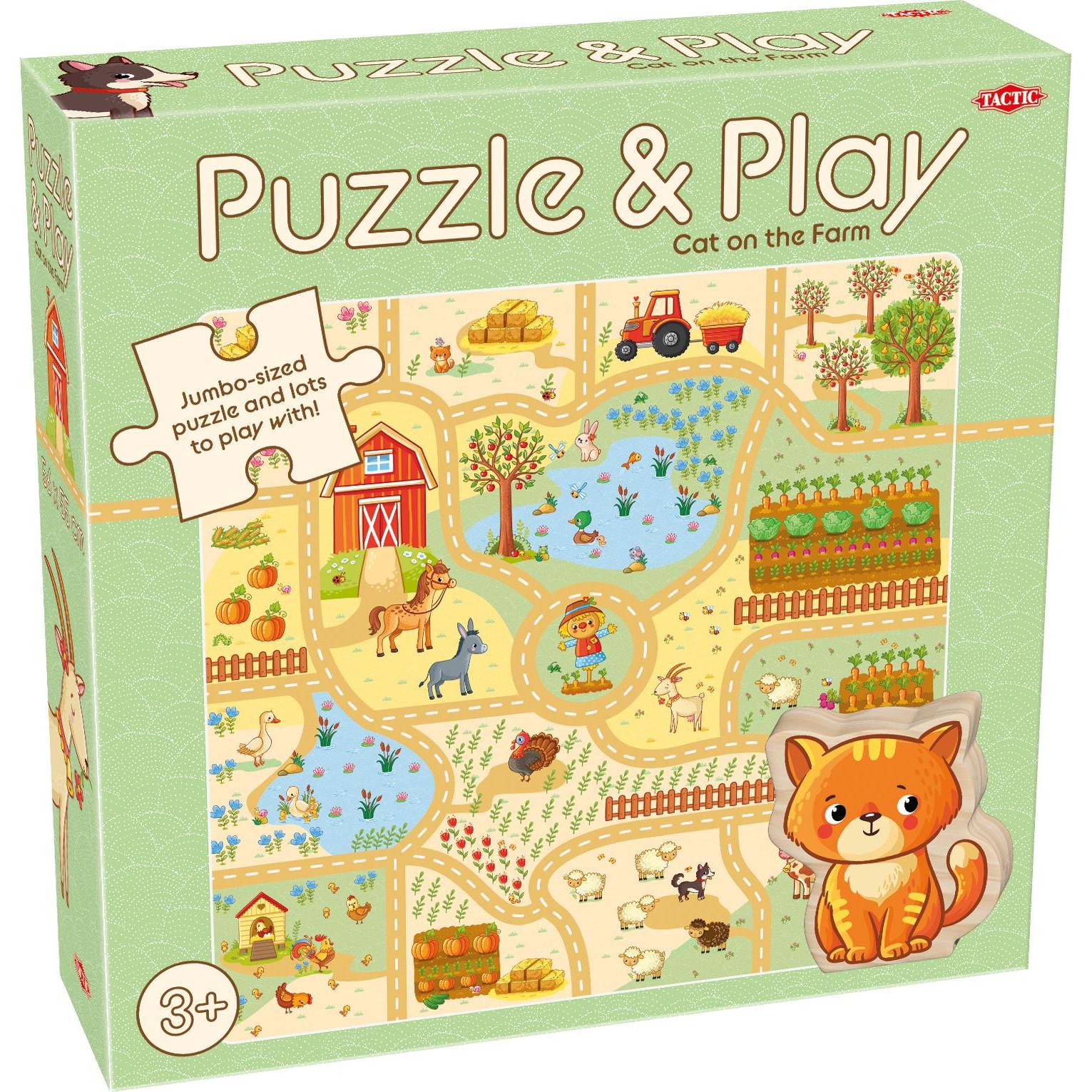 Tactic My First Puzzle & Play Cat on the Farm (Englisch)