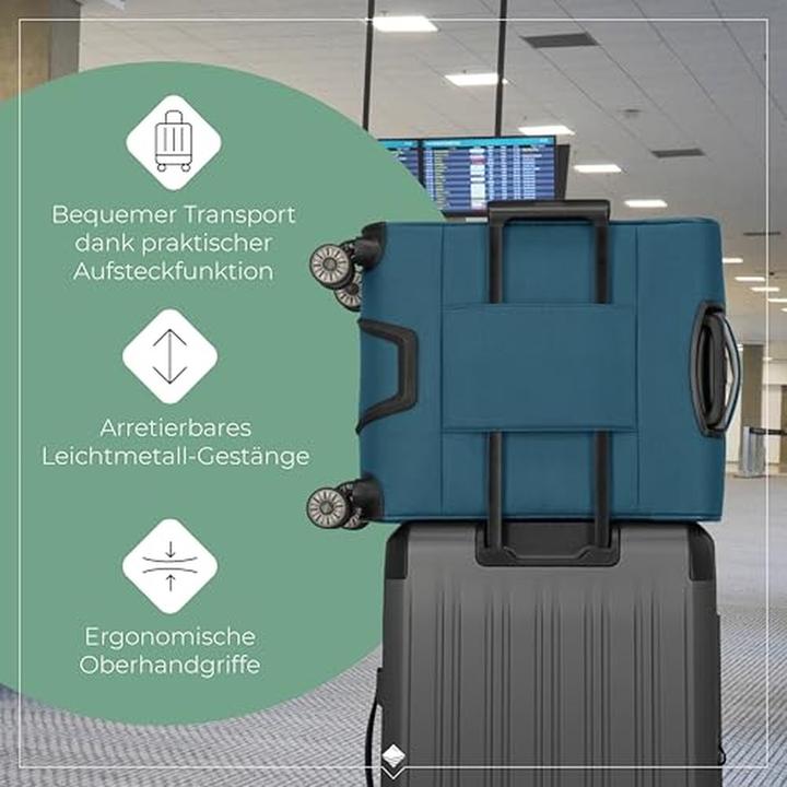 Actual product image Travelite Jetpack Trolley S Light 2w Petrol (37 l)