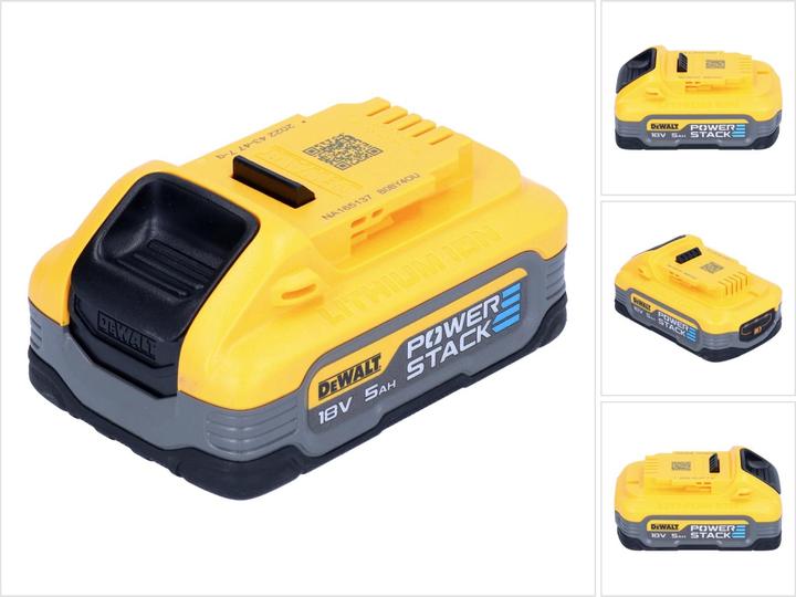 Actual product image DeWalt DCBP518 18 V XR Compact Powerstack Li-Ion battery, 5 Ah (18 V)