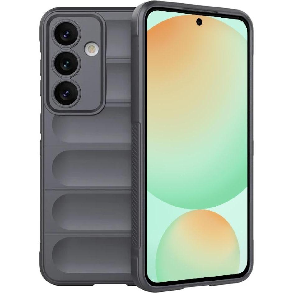 Screenguard CloudCase FE Hülle (Samsung Galaxy S24 FE), Smartphone Hülle, Grau