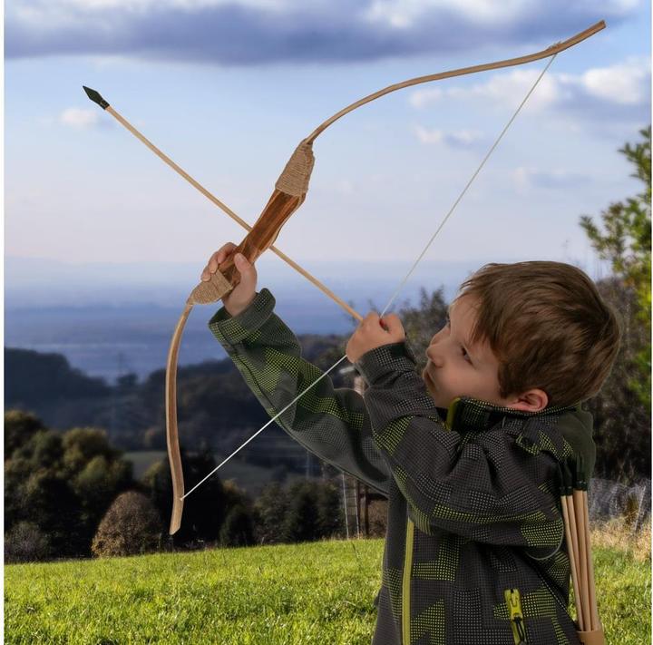 Immagine prodotto Bogenkönig Holzpfeile mit Gummispitze 20 Stück