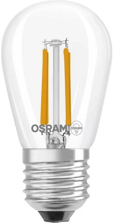 Image du produit Osram LED Leuchtmittel LED Retrofit CLASSIC ST45 3.4W 827 Clear E27 Dimmbar Warm weiss 4099854465192 (E27, 470 lm, 1x)