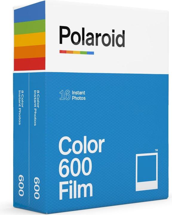 Polaroid 1x2 color films for 600
