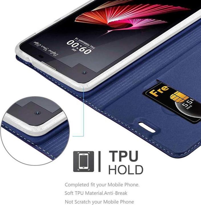 Produktbild Cadorabo Book Classy Style Cover (LG X Screen)