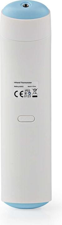 Image du produit Nedis Thermomètre infrarouge SmartLife | Indicateur LED | Oreille / Front | Blanc (Auriculaire, Front)