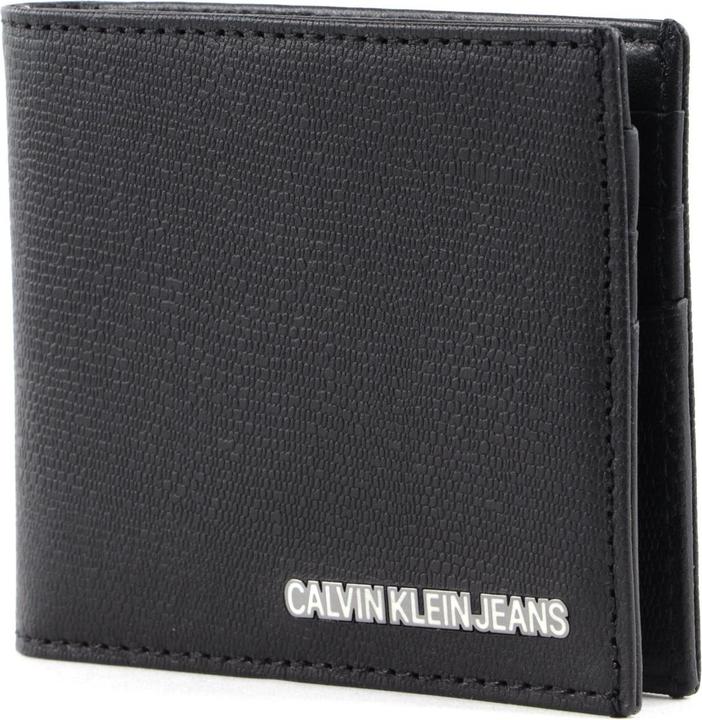 Actual product image Calvin Klein CKJ Plaque Inst Billfold With Clip