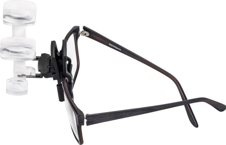 Immagine prodotto Eschenbach 162461 maxDETAIL clip Lenti d'ingrandimento con clip Fattore di ingrandimento 2 x