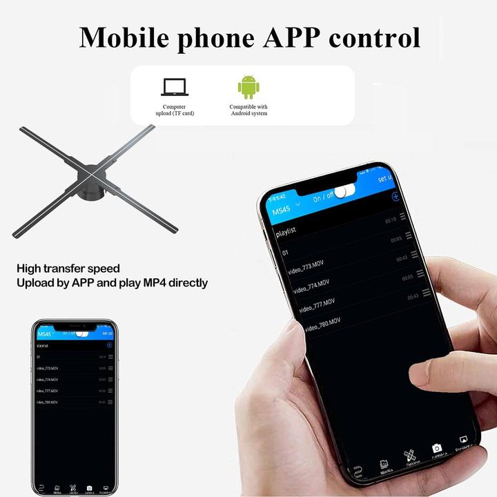 Produktbild Missyou 3D Holografischer Projektor (HD)