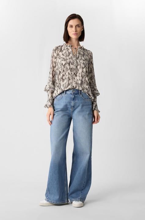 Immagine prodotto Comma Bluse Bedruckte Chiffonbluse mit femininen Volants (32)