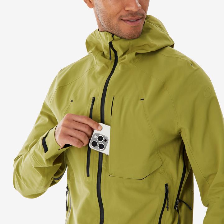 Actual product image Quechua Wanderjacke Herren - MH900 khaki (M)