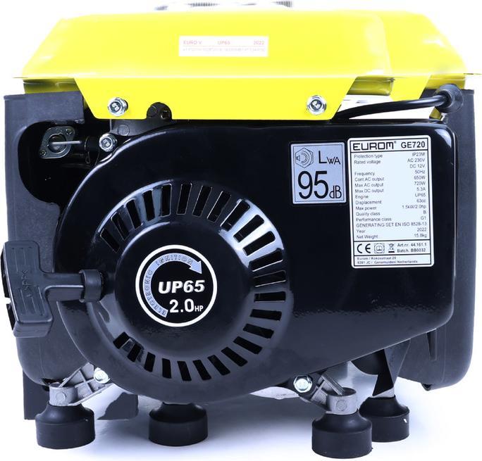 Actual product image Eurom Generator GE720 (650 W, 4.20 l)
