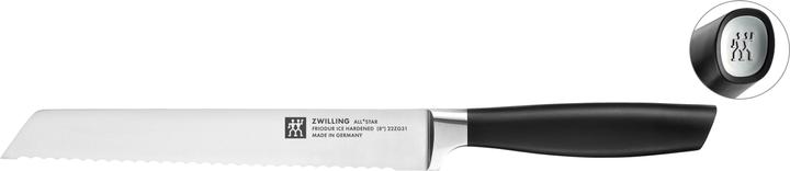 Zwilling All Star bread knife 200, chrome-silver (20 cm)