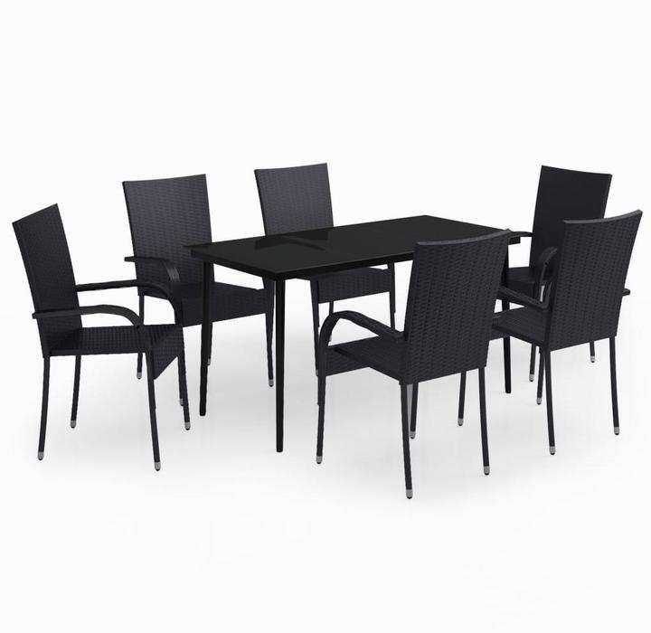 Produktbild vidaXL Garten Essgruppe