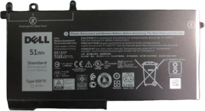 Immagine prodotto Dell Batteria di ricambio per computer portatile (3 cubicoli, 4100 mAh)