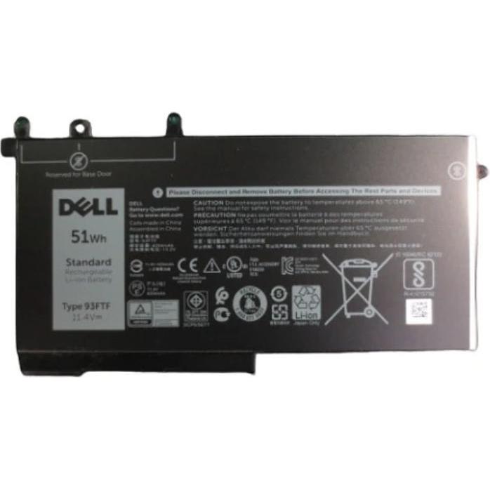 Dell Laptop Spare Part Battery (3 Zellen), Notebook Akku, Schwarz