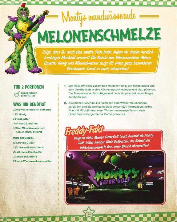 Produktbild Panini Das offizielle Five Nights at Freddy's Kochbuch (Deutsch, Rob Morris, Scott Cawthon, 2024)