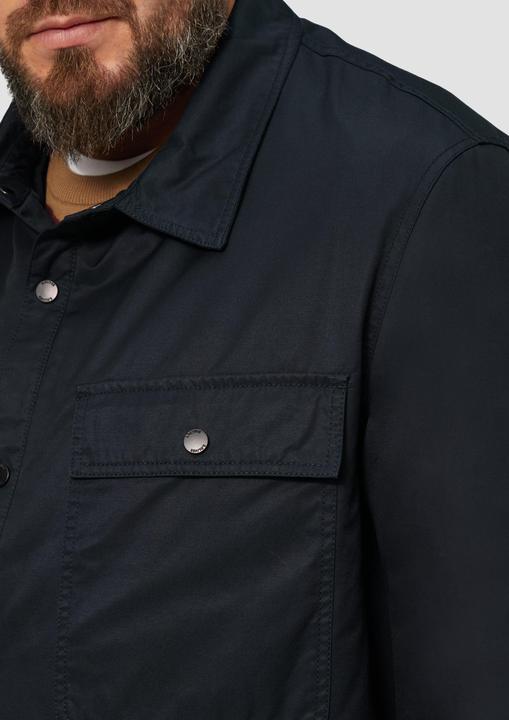 Image du produit S.Oliver Outdoor-Jacke Gefüttertes Twill-Overshirt mit Brusttaschen (XXL)