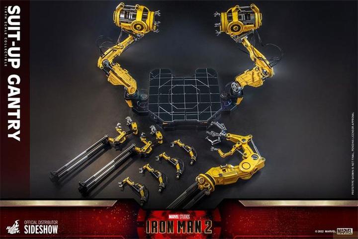 Produktbild Hot Toys Iron Man 2 accessoires pour figurines Accessories Collection Series Iron Man Suit-Up Gantry
