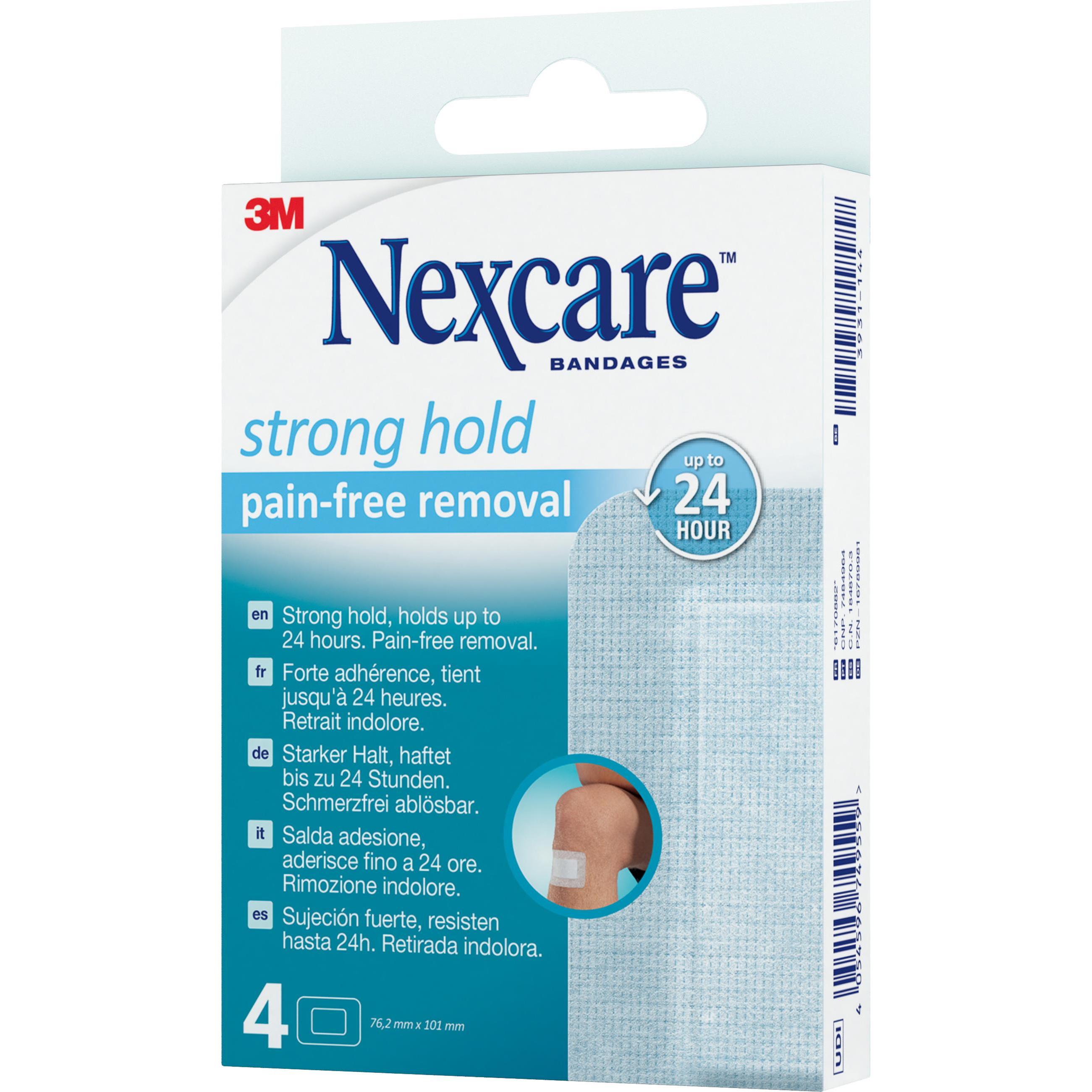 Nexcare, Pflaster, Strong Hold Pflaster (4 x)