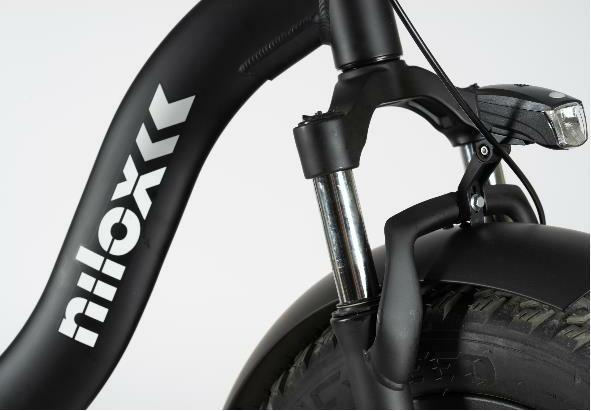 Actual product image Nilox X9 Black E-Bike 36v13ah (45 cm)