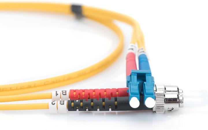 Image du produit Digitus Câble patch fibre optique LC vers ST OS2 monomode 09/125 duplex longueur 3m (CAT7, 3 m)