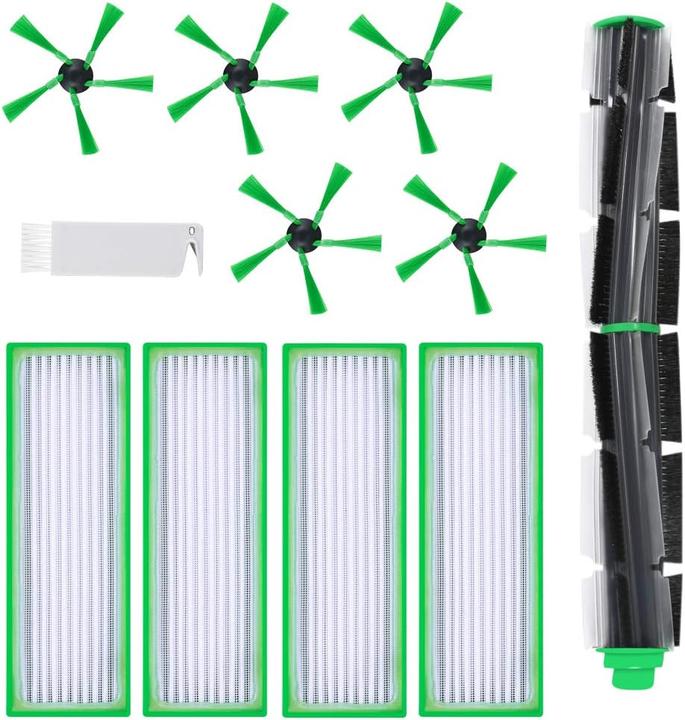 Actual product image FHzytg 11 pcs round brush for Vorwerk Kobold VR200 VR300 Robot Vacuum Cleaner