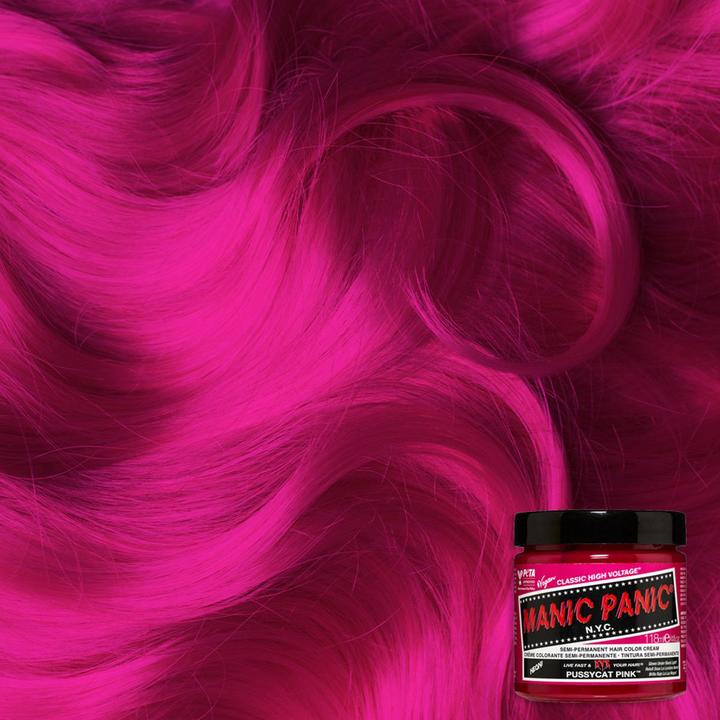 Actual product image Manic Panic Classic High Voltage Hair Dye Pussycat Pink (Pussycat Pink)