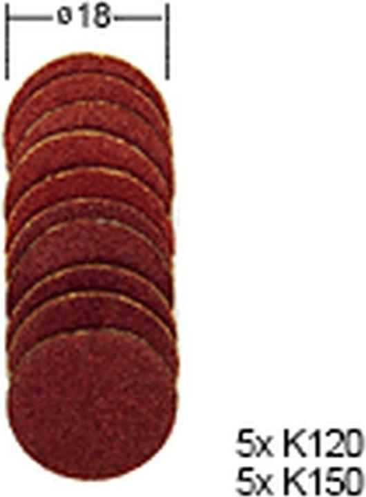 Actual product image Proxxon Spare grinding blades set Ø 18 (120, 150)