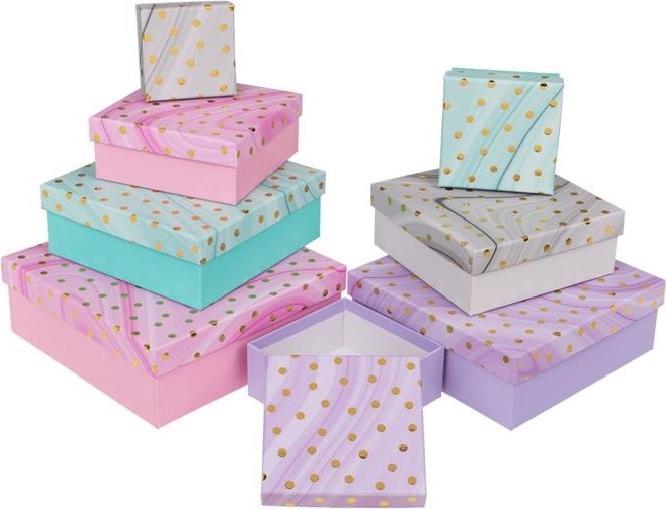 Actual product image Out of the blue Gift Box 8s Golden Dots (Gift box, 1 x)