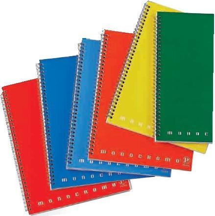 Image du produit Pigna Cahier d'écriture Monochrome Maxi Multicolore (A4)